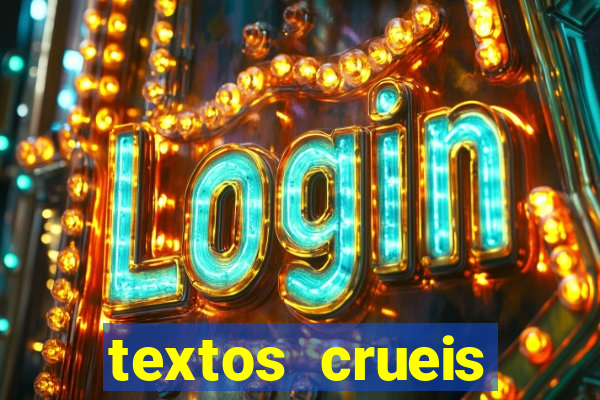 textos crueis demais pdf